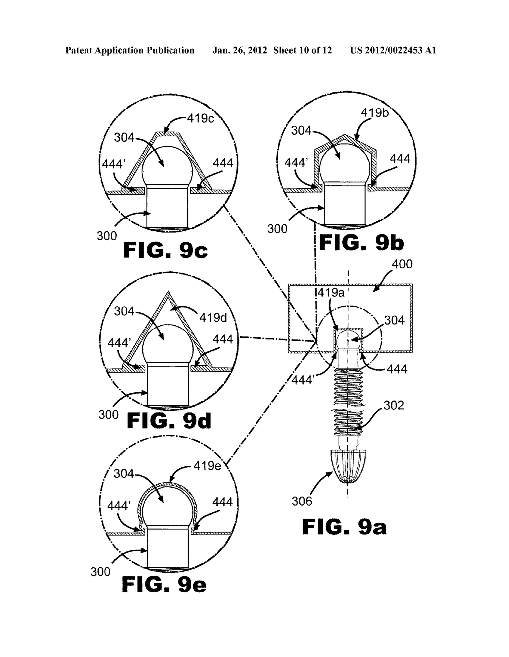 Portable Medical Fluid Delivery Device with Drive Screw Articulated with     Reservoir Plunger - diagram, schematic, and image 11