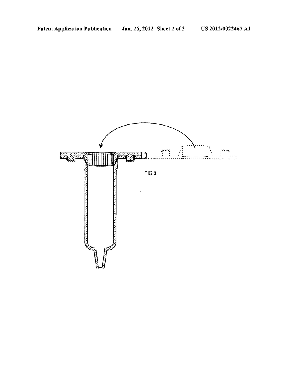 Syringe with passive safety lock - diagram, schematic, and image 03