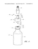 PRESSURE-REGULATING VIAL ADAPTORS AND METHODS diagram and image