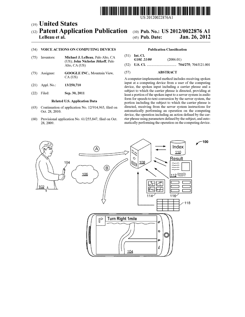 Voice Actions on Computing Devices - diagram, schematic, and image 01