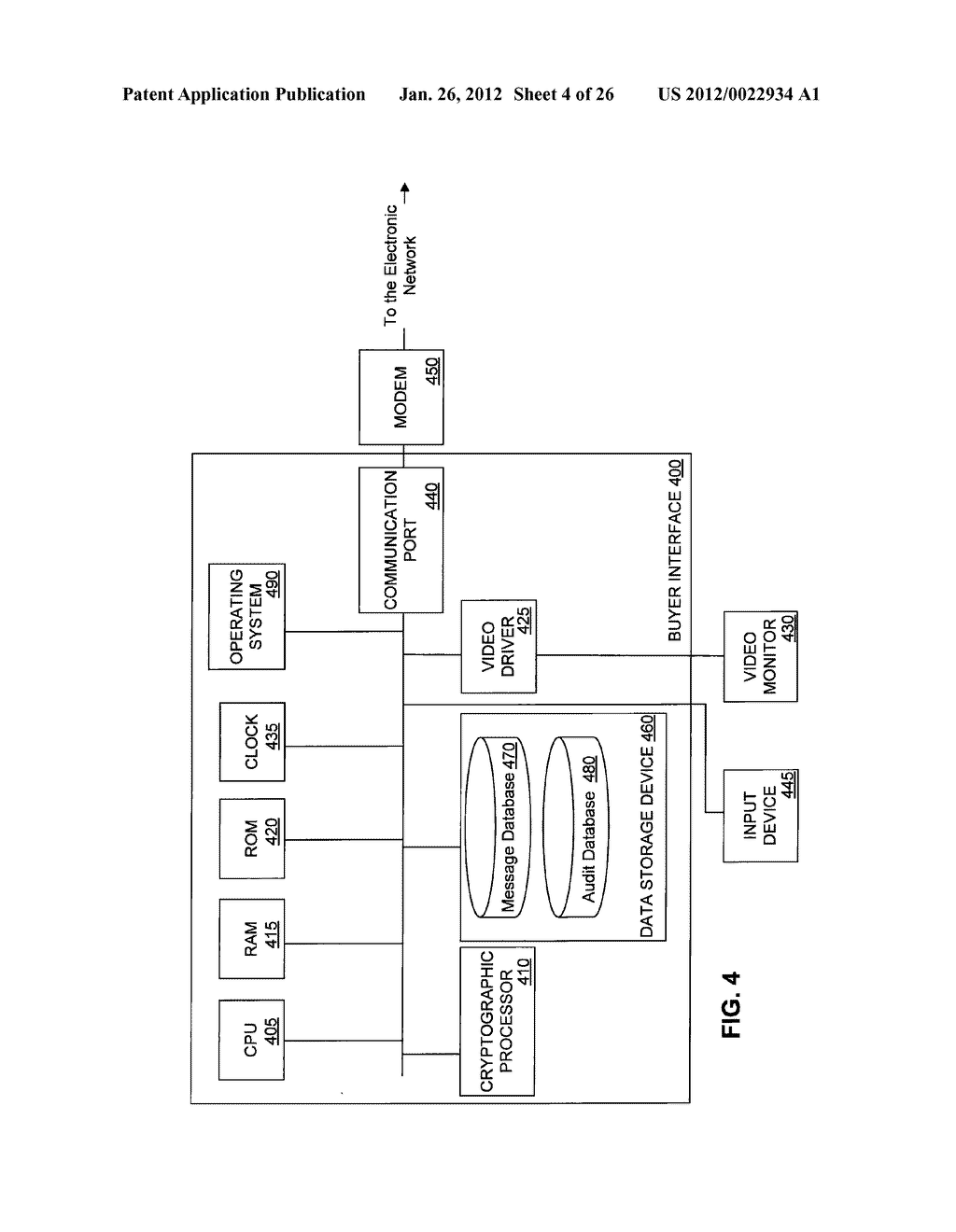 METHOD AND APPARATUS FOR GENERATING A SALE OFFER OVER AN ELECTRONIC     NETWORK SYSTEM - diagram, schematic, and image 05