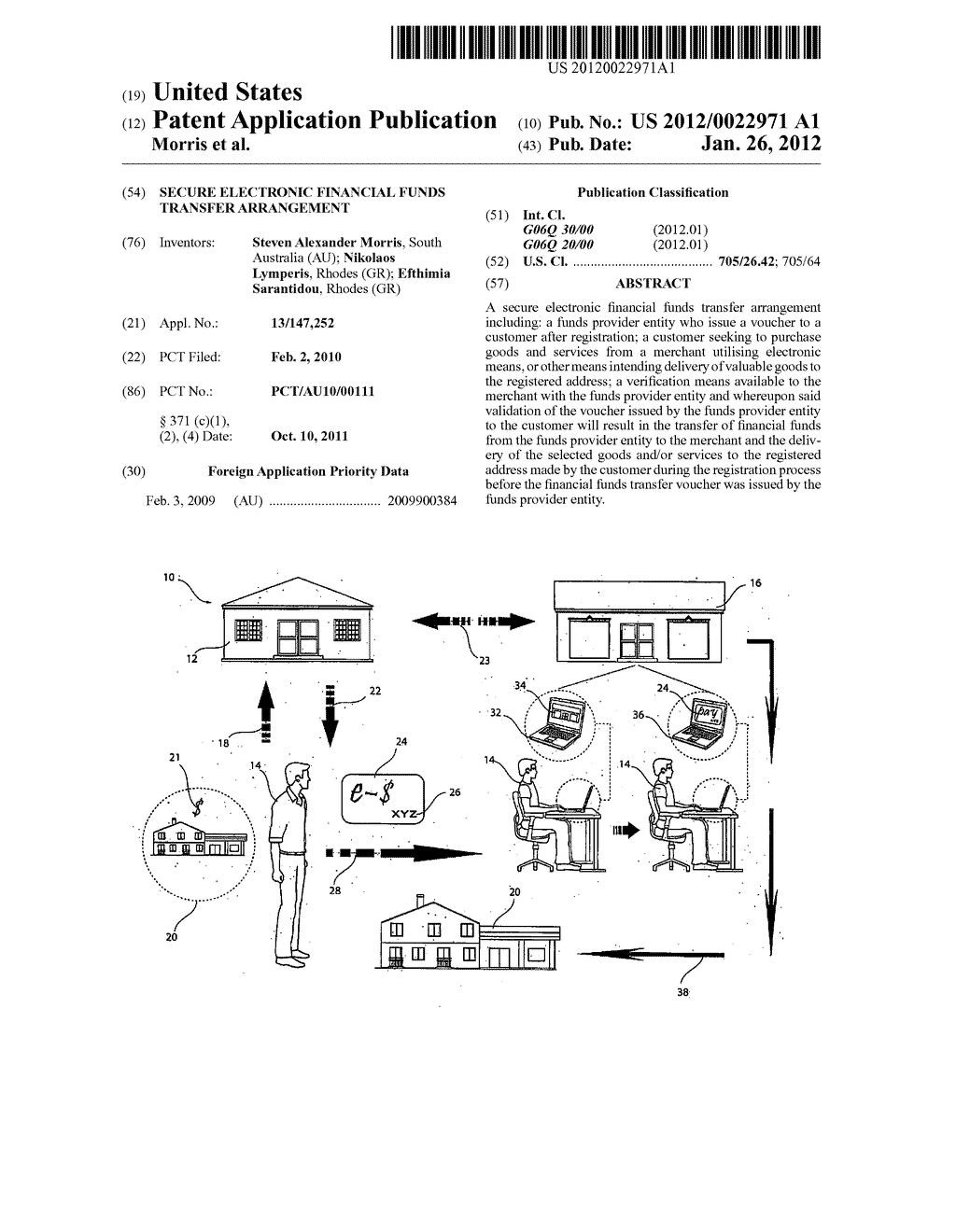  SECURE ELECTRONIC FINANCIAL FUNDS TRANSFER ARRANGEMENT - diagram, schematic, and image 01