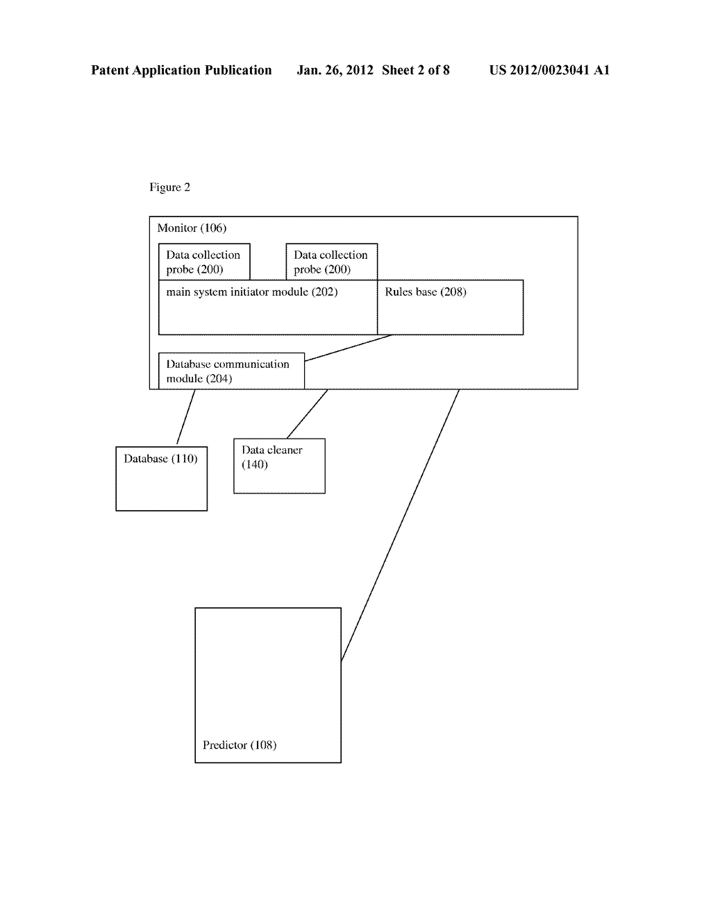 SYSTEM AND METHOD FOR PREDICTIVE NETWORK MONITORING - diagram, schematic, and image 03