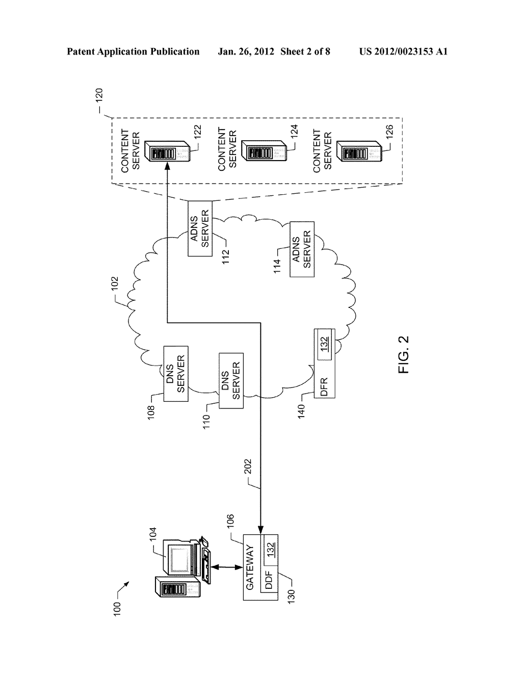 METHODS AND APPARATUS TO TRANSMIT A REQUEST TO SERVER VIA DOMAIN SYSTEM     FORWARDING - diagram, schematic, and image 03