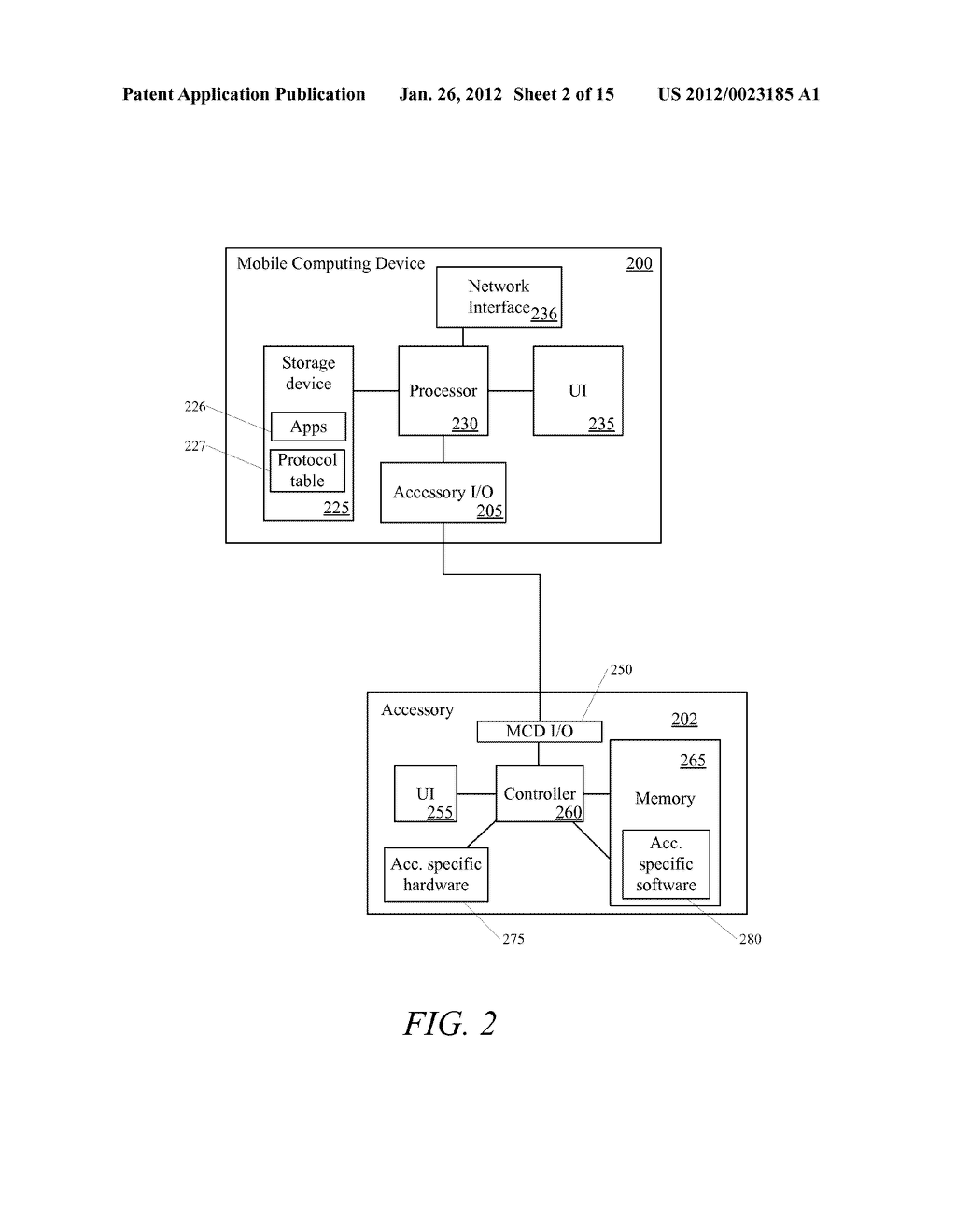 ACCESSORY ATTACHMENT PROTOCOL AND RESPONSIVE ACTIONS - diagram, schematic, and image 03