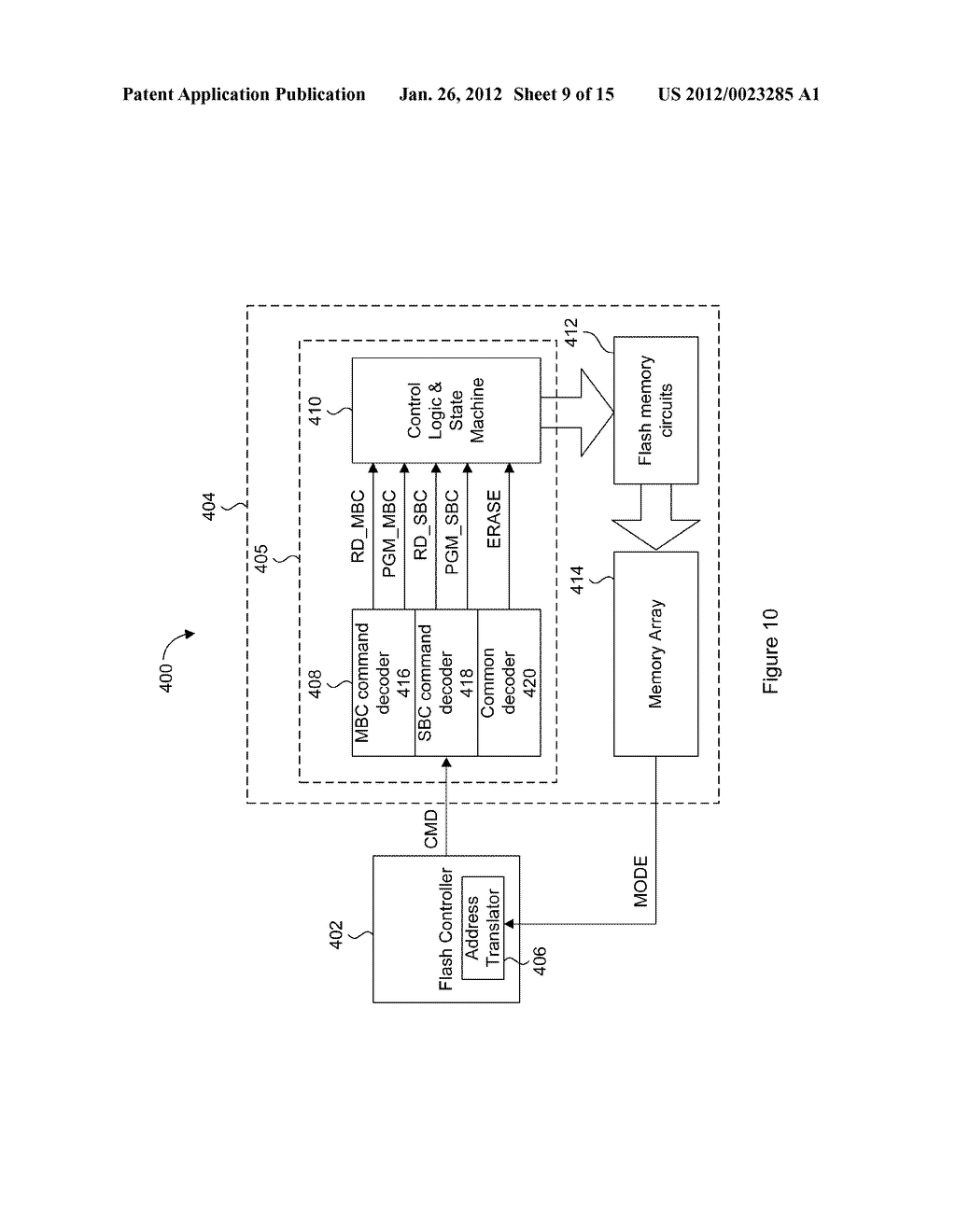 NON-VOLATILE MEMORY WITH DYNAMIC MULTI-MODE OPERATION - diagram, schematic, and image 10