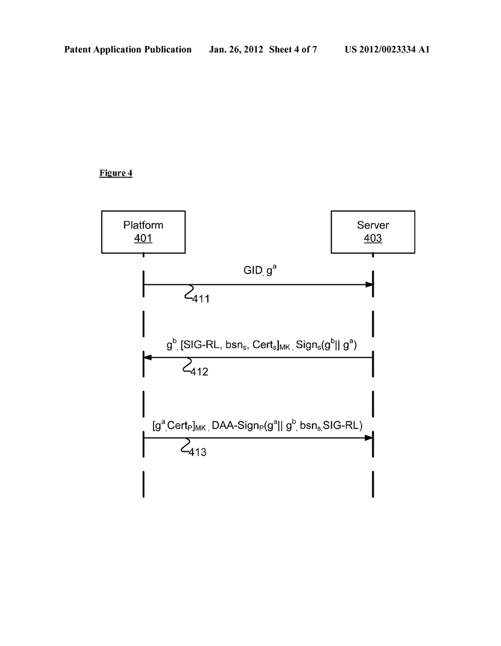 METHODS FOR ANONYMOUS AUTHENTICATION AND KEY AGREEMENT - diagram, schematic, and image 05