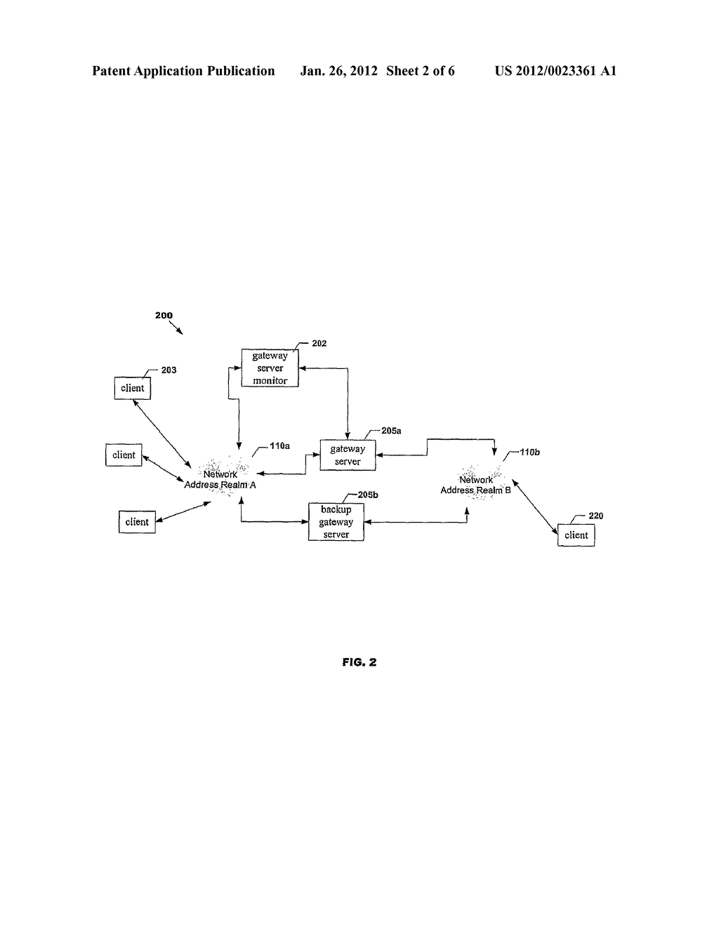 SYSTEMS AND METHODS FOR RECOVERING FROM THE FAILURE OF A GATEWAY SERVER - diagram, schematic, and image 03