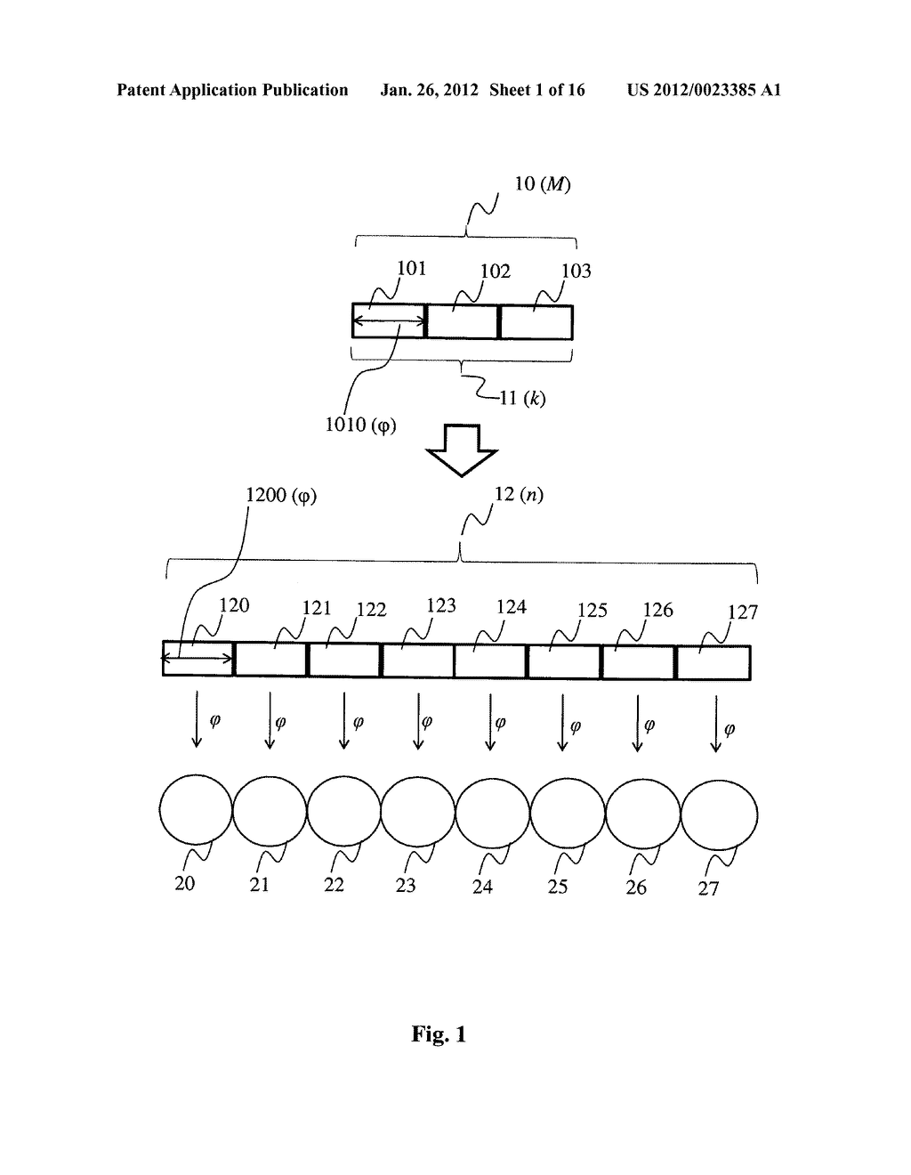 Method for adding redundancy data to a distributed data storage system and     corresponding device. - diagram, schematic, and image 02