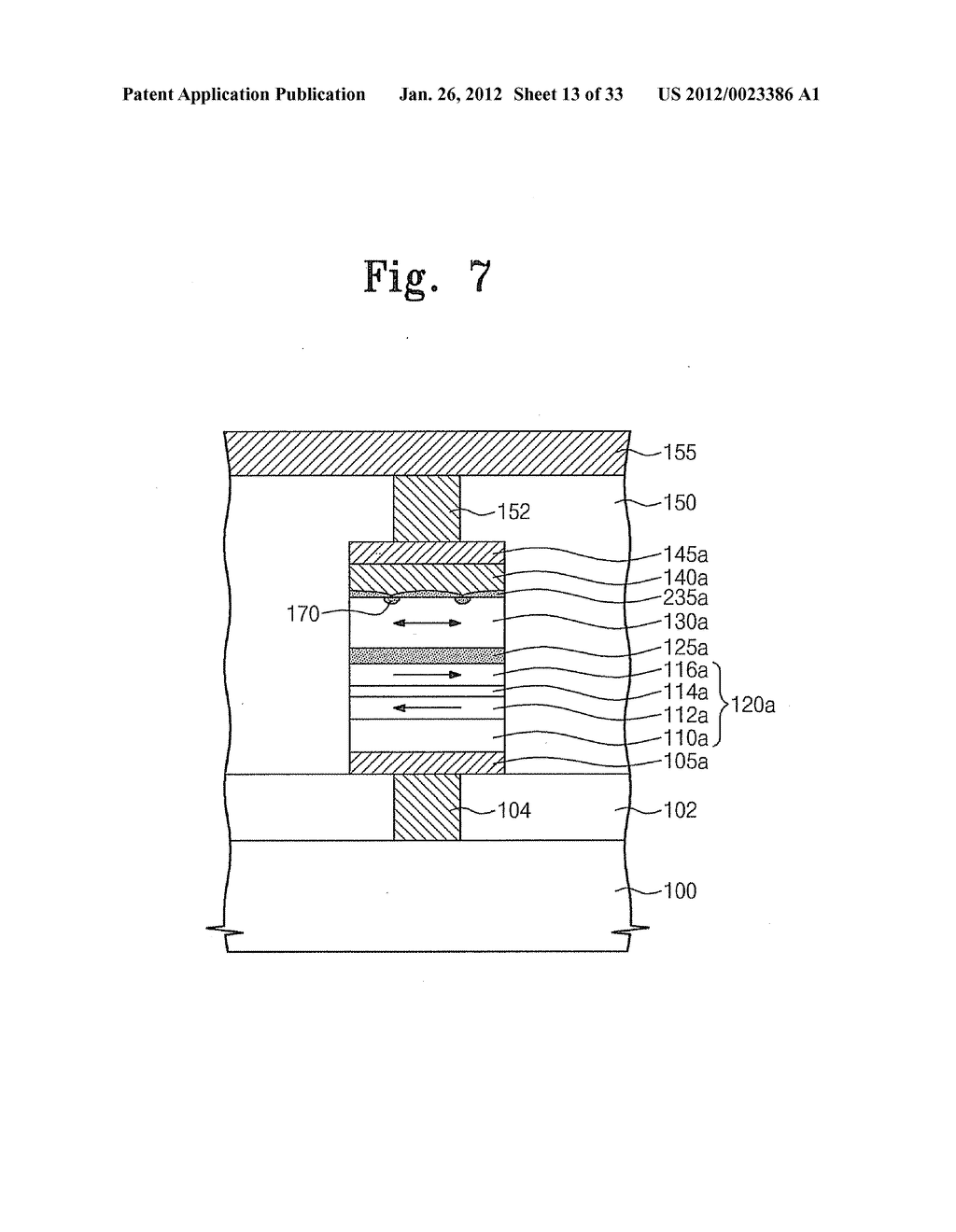 Magnetic Memory Devices, Electronic Systems And Memory Cards Including The     Same, Methods Of Manufacturing The Same, And Methods Of Controlling A     Magnetization Direction Of A Magnetic Pattern - diagram, schematic, and image 14