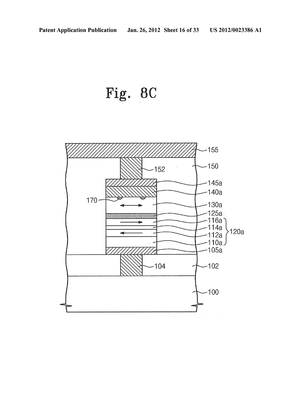 Magnetic Memory Devices, Electronic Systems And Memory Cards Including The     Same, Methods Of Manufacturing The Same, And Methods Of Controlling A     Magnetization Direction Of A Magnetic Pattern - diagram, schematic, and image 17