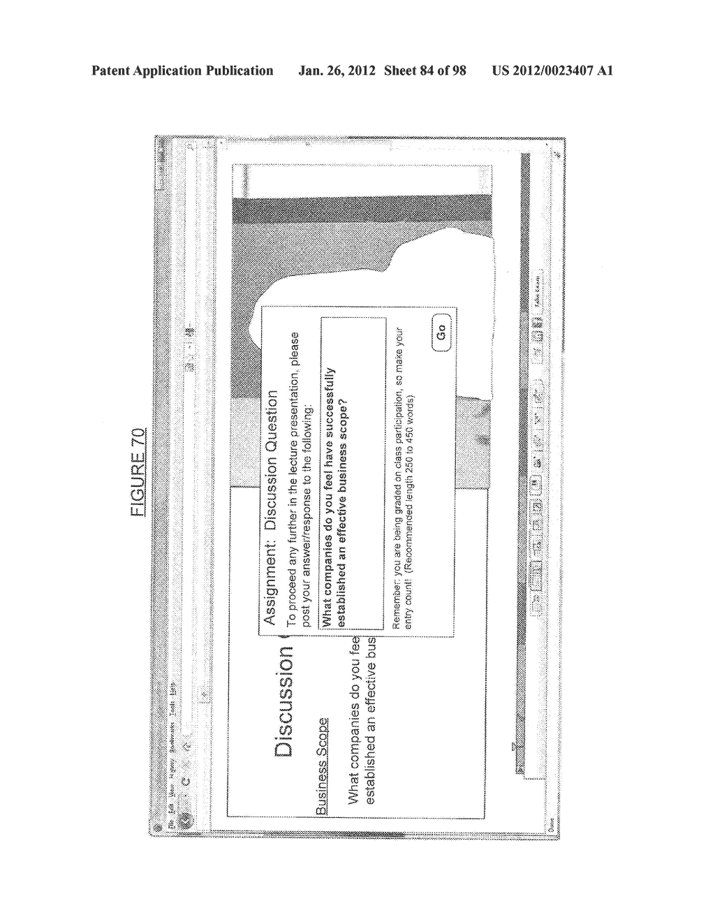 METHOD, SYSTEM AND USER INTERFACE FOR CREATING AND DISPLAYING OF     PRESENTATIONS - diagram, schematic, and image 85