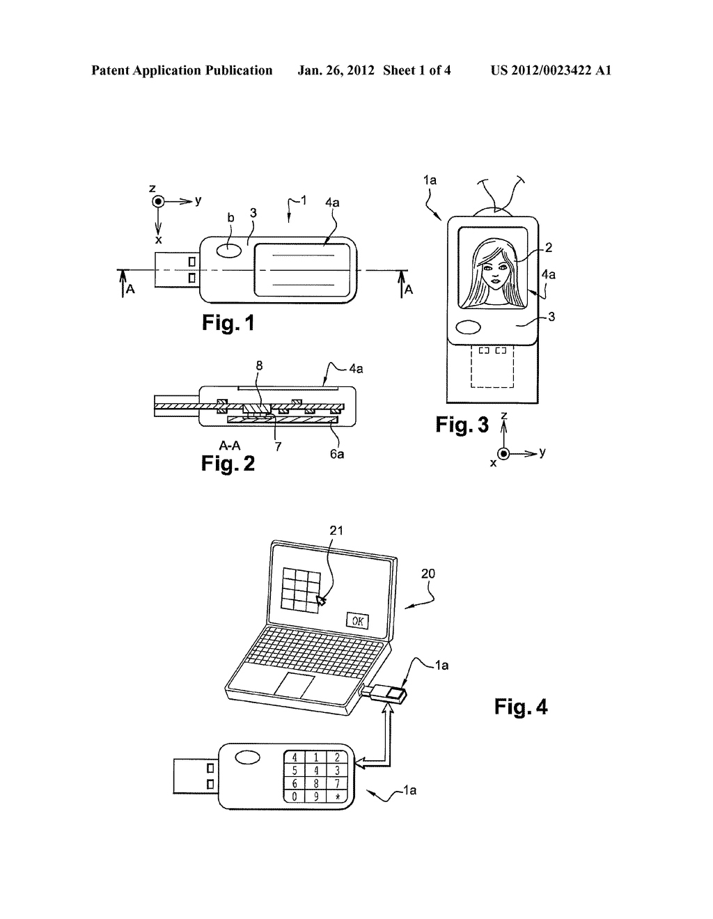 INTELLIGENT PORTABLE OBJECT COMPRISING GRAPHICAL PERSONALIZATION DATA - diagram, schematic, and image 02