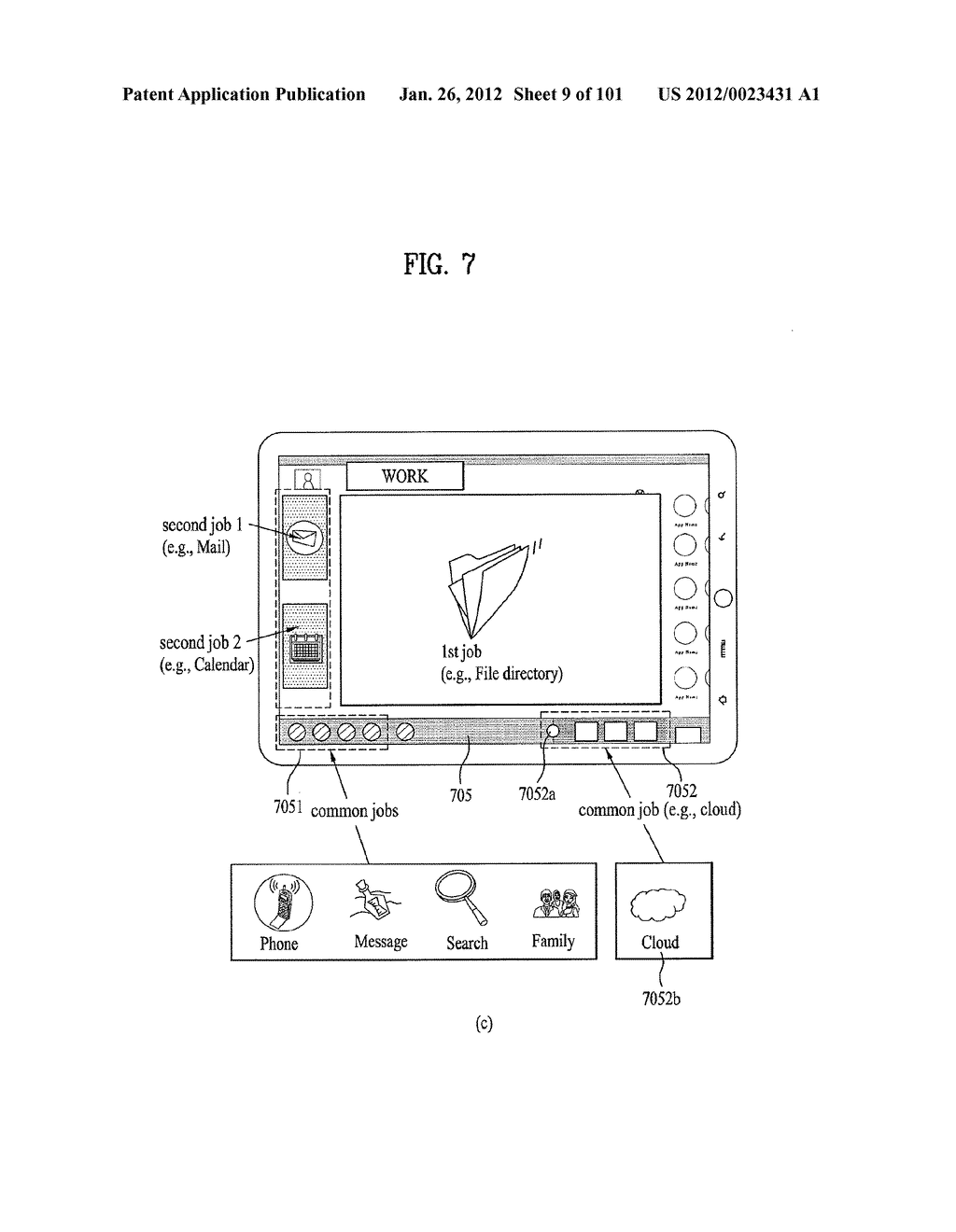 COMPUTING DEVICE, OPERATING METHOD OF THE COMPUTING DEVICE USING USER     INTERFACE - diagram, schematic, and image 10