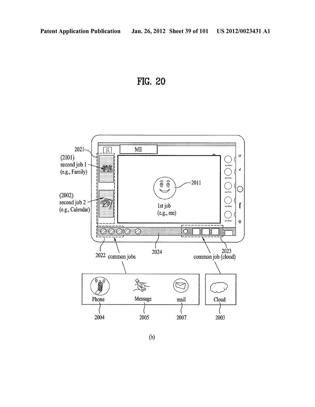 COMPUTING DEVICE, OPERATING METHOD OF THE COMPUTING DEVICE USING USER     INTERFACE - diagram, schematic, and image 40