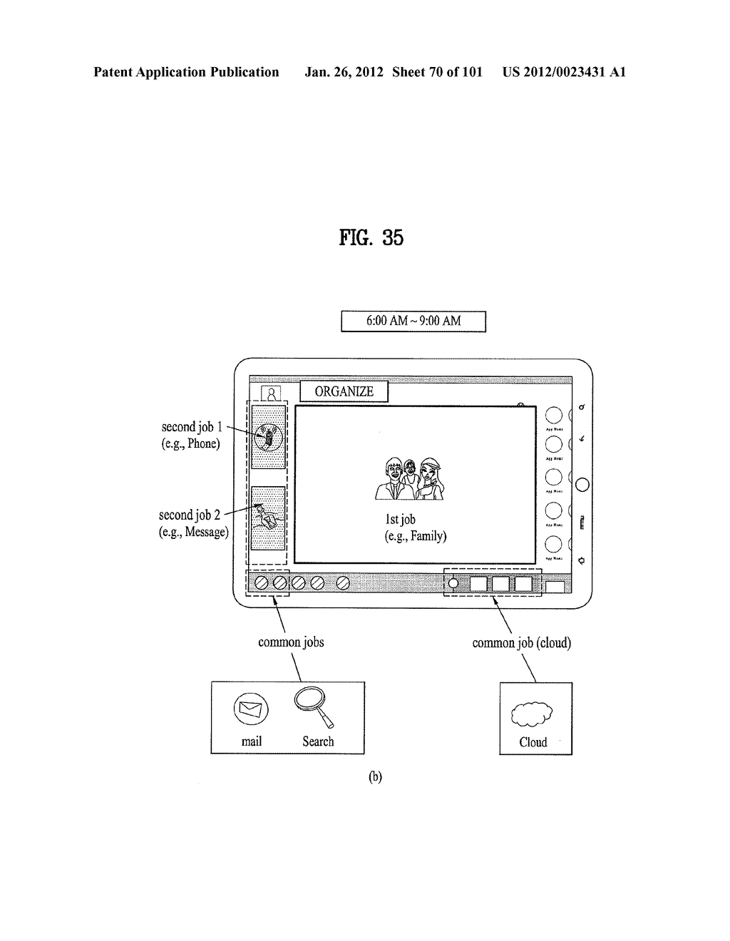 COMPUTING DEVICE, OPERATING METHOD OF THE COMPUTING DEVICE USING USER     INTERFACE - diagram, schematic, and image 71