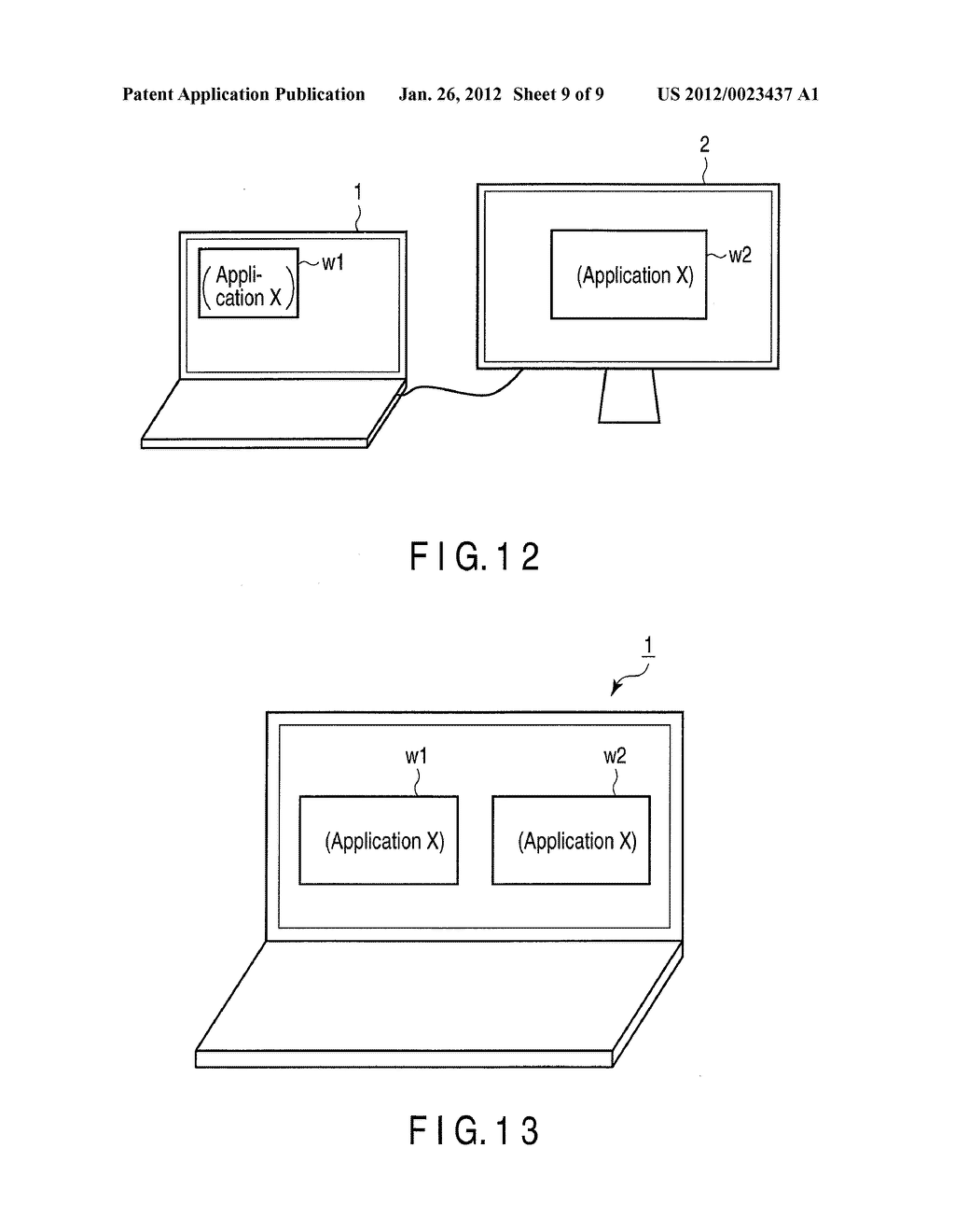 INFORMATION PROCESSING APPARATUS AND DISPLAY REGION ARRANGEMENT METHOD - diagram, schematic, and image 10