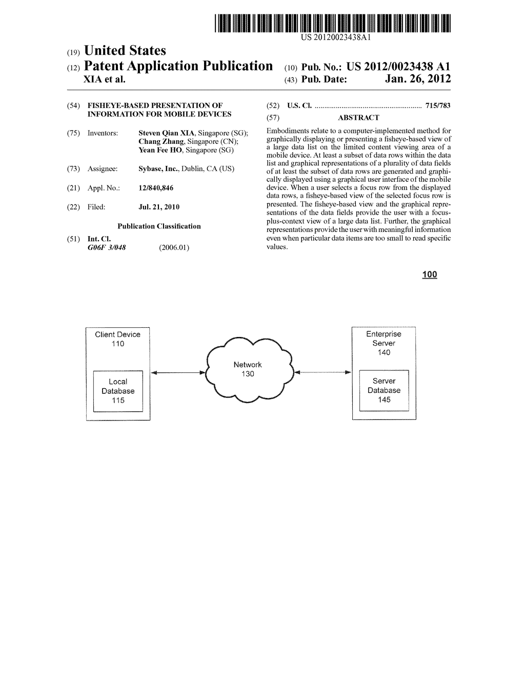 Fisheye-Based Presentation of Information for Mobile Devices - diagram, schematic, and image 01