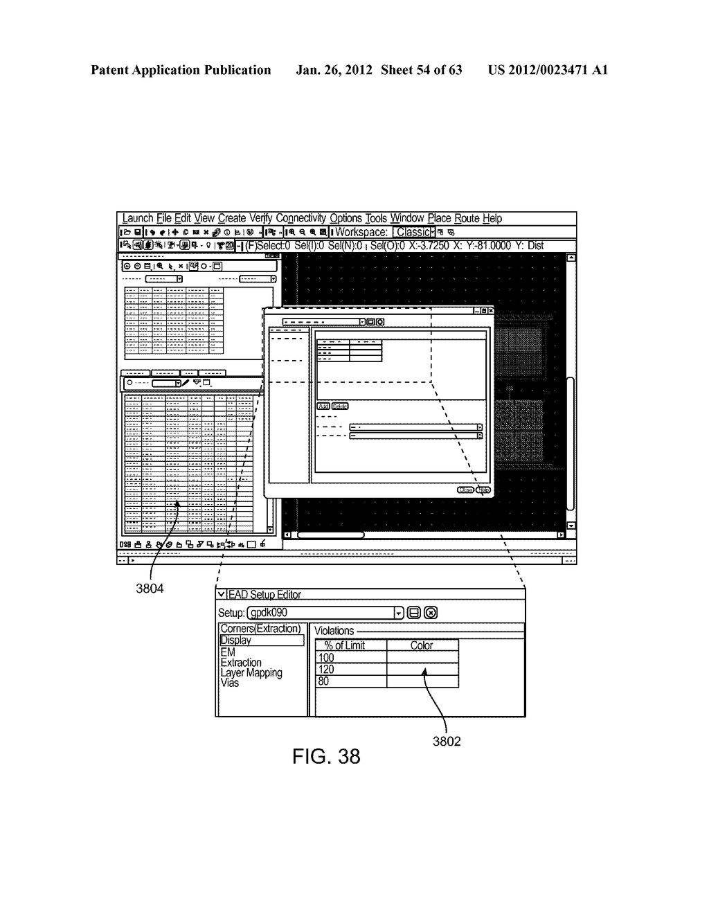 METHOD, APPARATUS, AND ARTICLE OF MANUFACTURE FOR PROVIDING IN SITU,     CUSTOMIZABLE INFORMATION IN DESIGNING ELECTRONIC CIRCUITS WITH ELECTRICAL     AWARENESS - diagram, schematic, and image 55