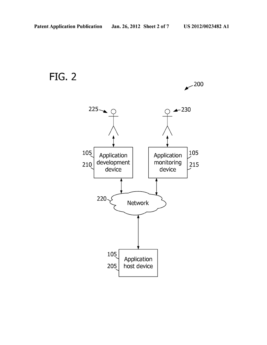 SYSTEM AND METHOD FOR USE IN INDICATING EXECUTION OF APPLICATION CODE - diagram, schematic, and image 03