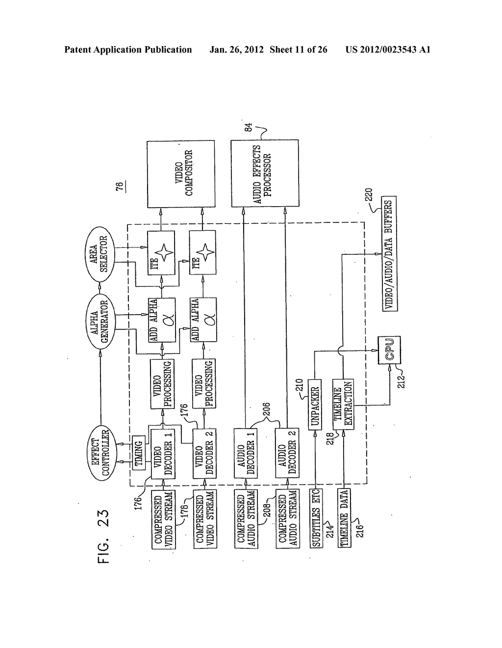 Advanced digital TV system - diagram, schematic, and image 12