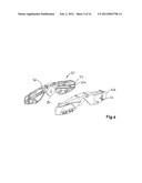 Utility knife blade release mechanism diagram and image