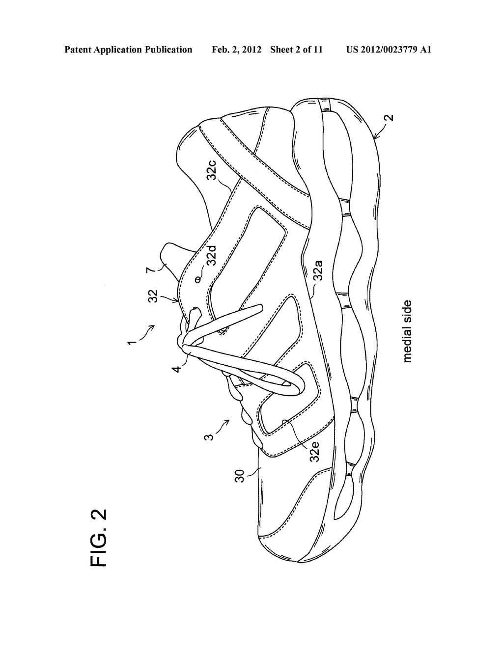 Upper Structure for a Shoe - diagram, schematic, and image 03