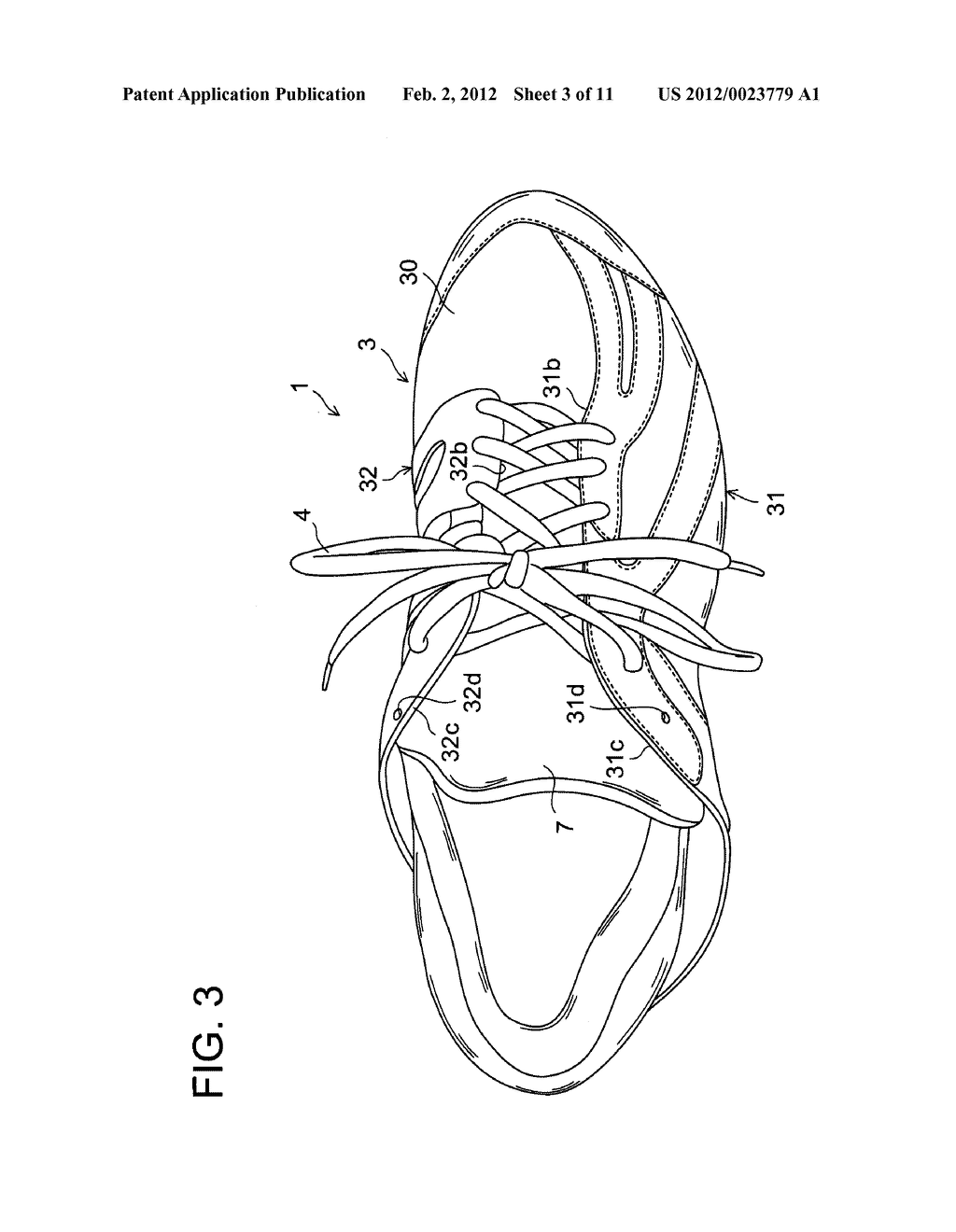 Upper Structure for a Shoe - diagram, schematic, and image 04