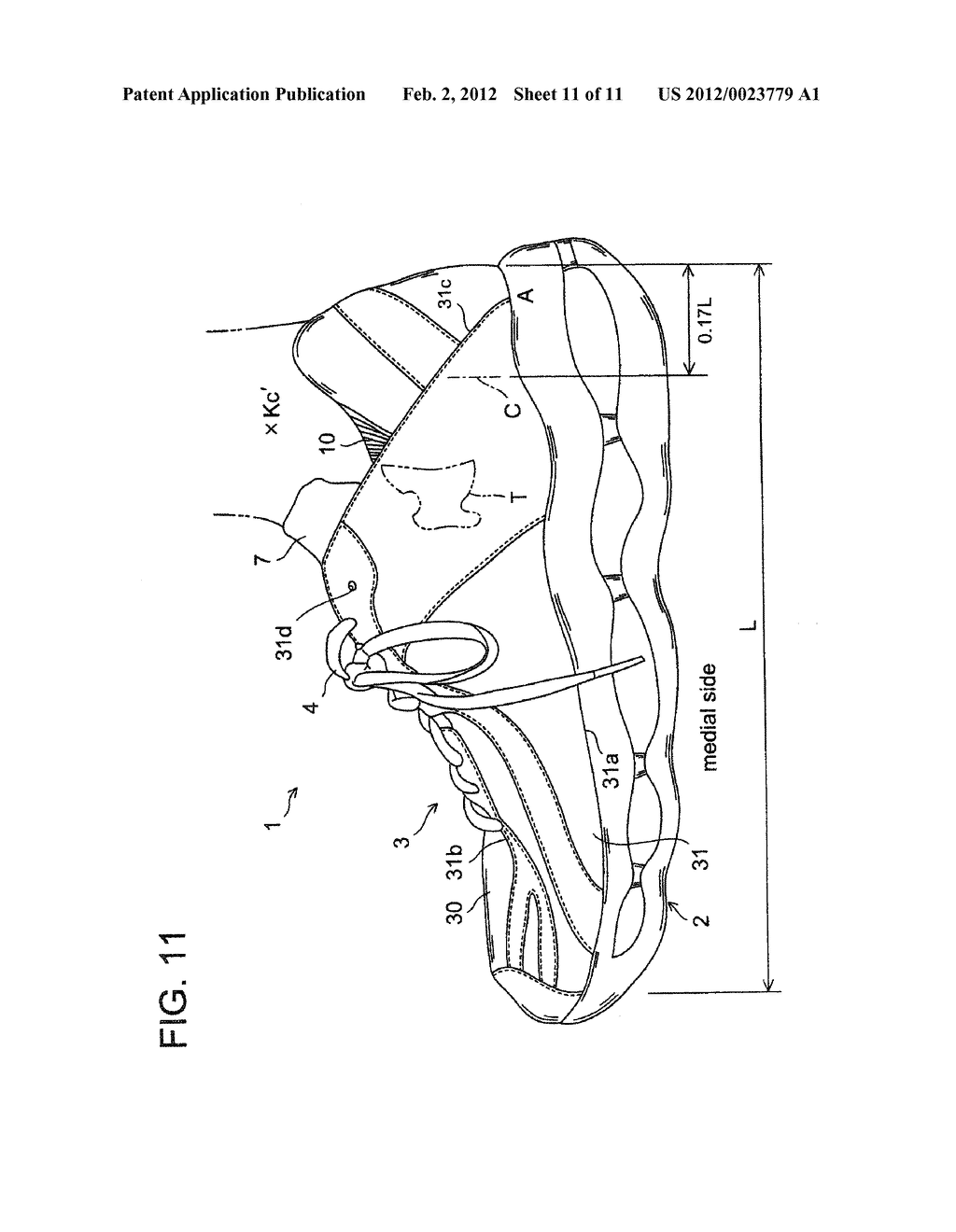 Upper Structure for a Shoe - diagram, schematic, and image 12