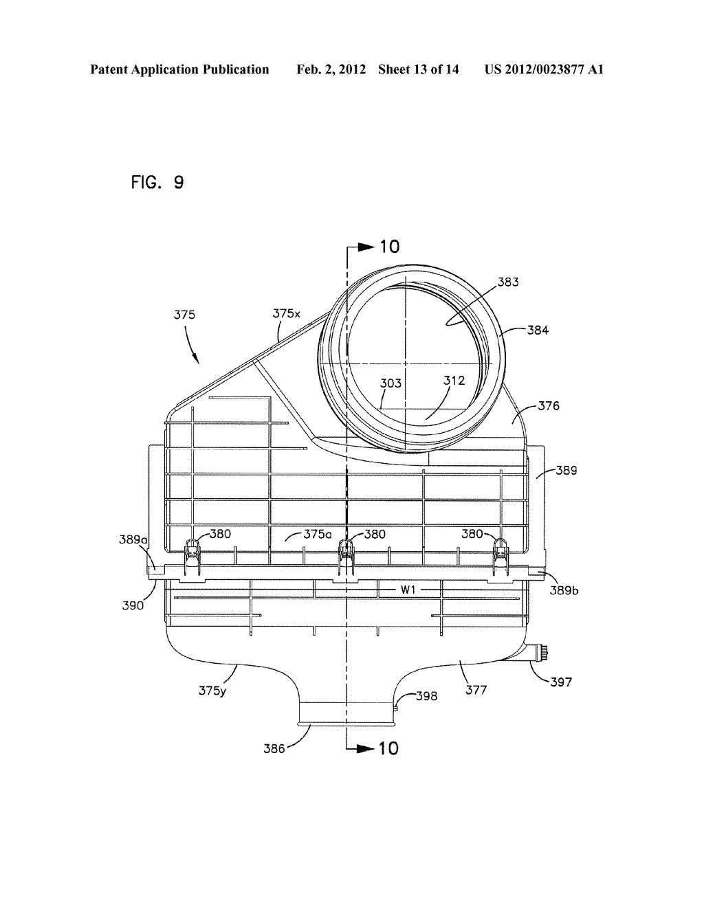 AIR FILTER ARRANGEMENT; ASSEMBLY; AND, METHODS - diagram, schematic, and image 14