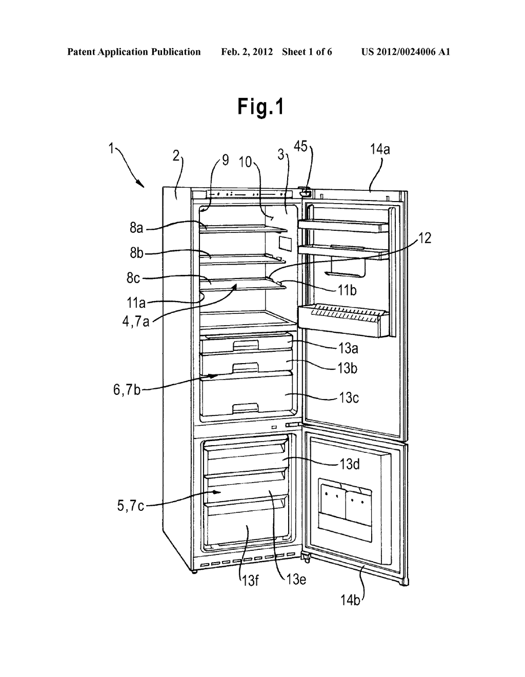 HOUSEHOLD REFRIGERATOR - diagram, schematic, and image 02