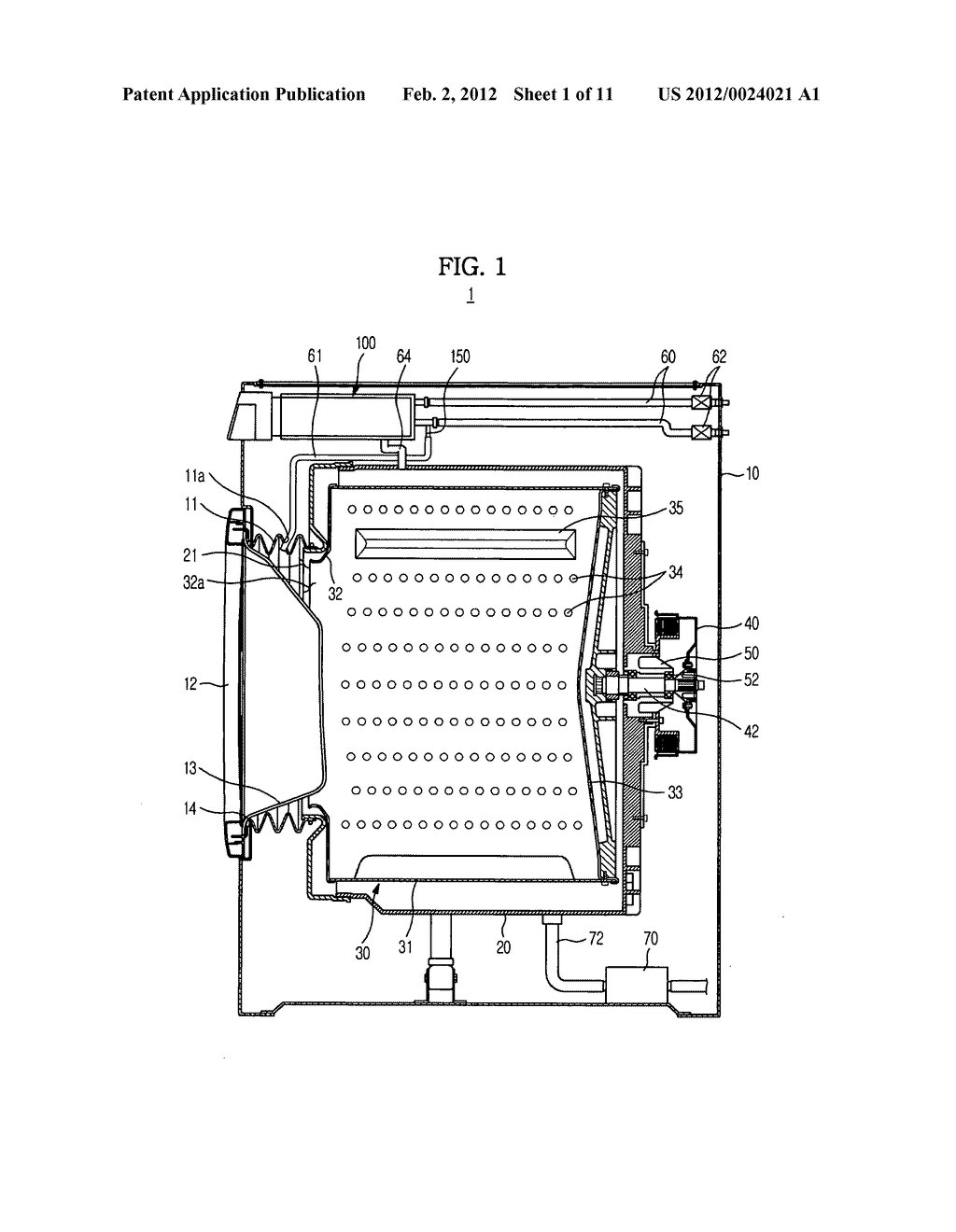 Washing machine - diagram, schematic, and image 02