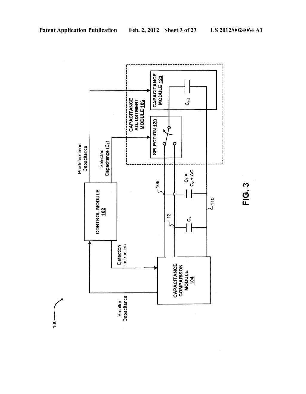 TECHNIQUES FOR APPROXIMATING A DIFFERENCE BETWEEN TWO CAPACITANCES - diagram, schematic, and image 04