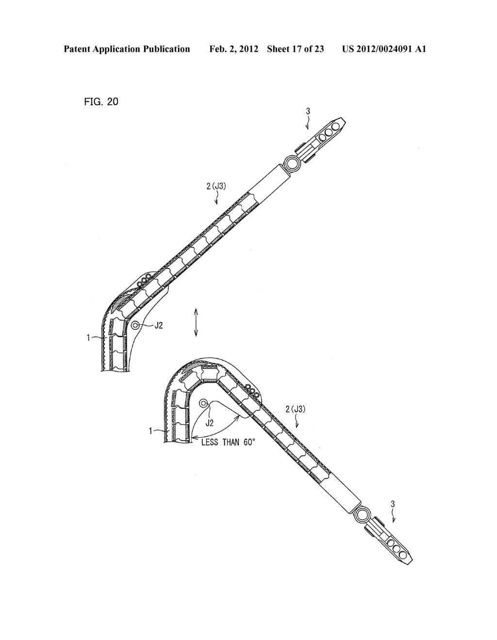 LINEAR-MOTION TELESCOPIC MECHANISM AND ROBOT ARM HAVING LINEAR-MOTION     TELESCOPIC MECHANISM - diagram, schematic, and image 18