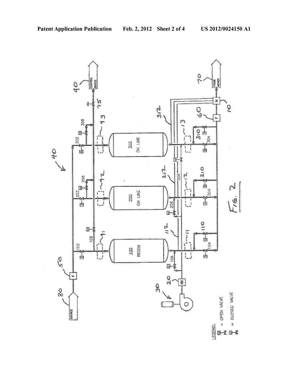 Biogas Conditioning System and Method - diagram, schematic, and image 03