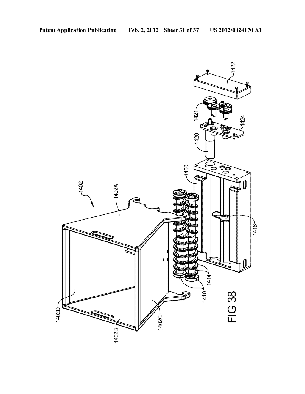 Automated Pizza Assembly System - diagram, schematic, and image 32