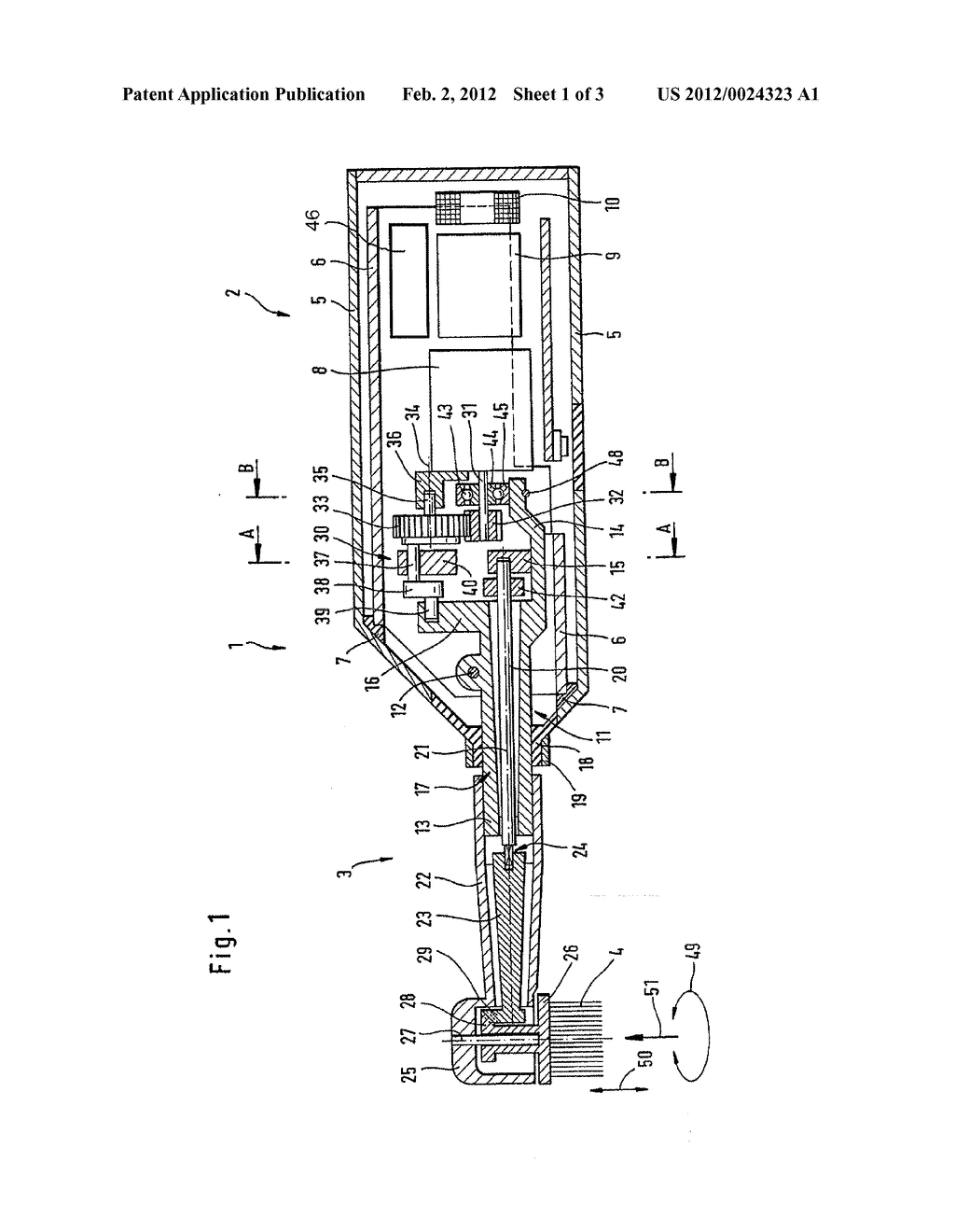 Method For Determining A Pattern Use Of An Electric Toothbrush And     Electric Toothbrush - diagram, schematic, and image 02