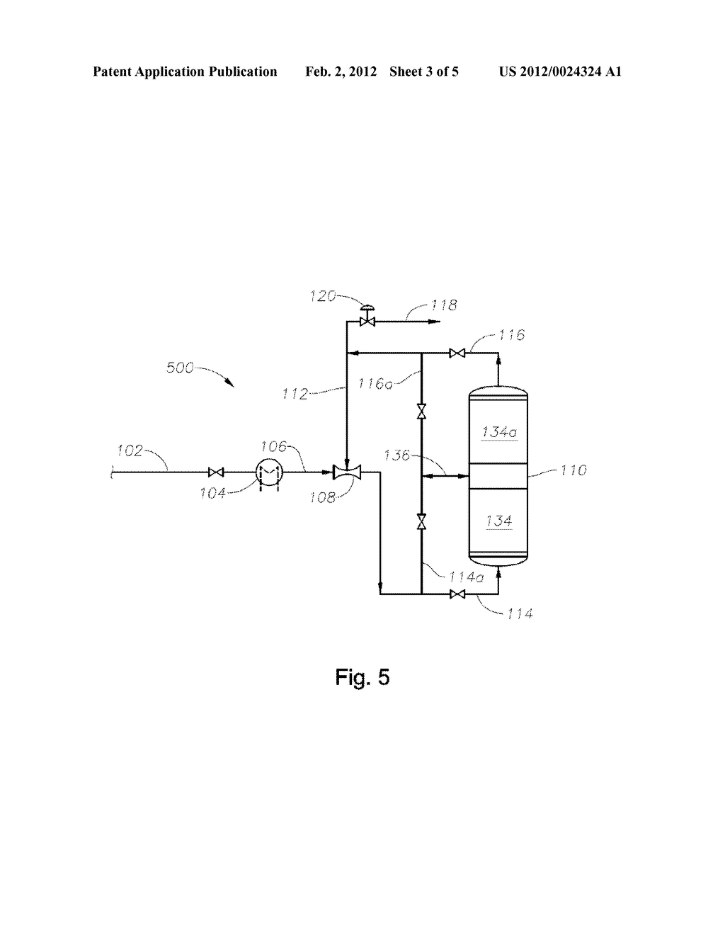 Regeneration of Purification Beds with a Jet Compressor in an Open Loop     Cycle - diagram, schematic, and image 04