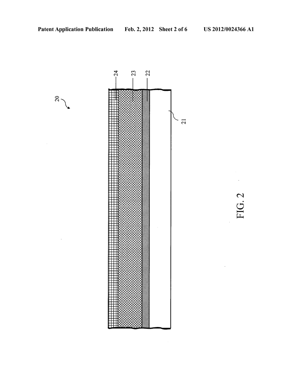 Thin film solar cell structure and fabricating method thereof - diagram, schematic, and image 03