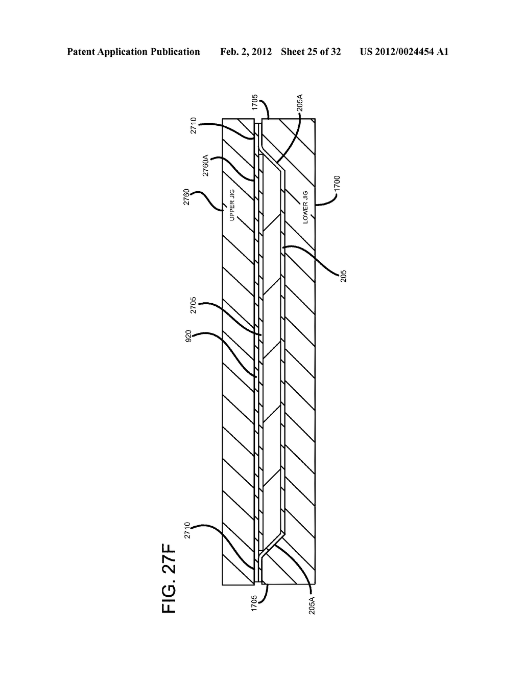 METHOD FOR FABRICATING AN ANTI-FATIGUE MAT EMPLOYING MULTIPLE DUROMETER     LAYERS - diagram, schematic, and image 26