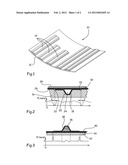 METHOD FOR MANUFACTURING A STIFFENED PANEL OF COMPOSITE MATERIAL diagram and image