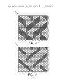 FIBROUS WEB FORMED ON A STRUCTURED FABRIC diagram and image