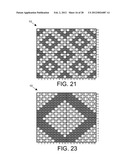 FIBROUS WEB FORMED ON A STRUCTURED FABRIC diagram and image