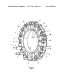 Attachment system for cables, in particular for wind turbines diagram and image