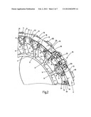 Attachment system for cables, in particular for wind turbines diagram and image