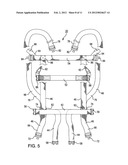 Restraint and Extraction Harness With Associated Release Mechanism diagram and image