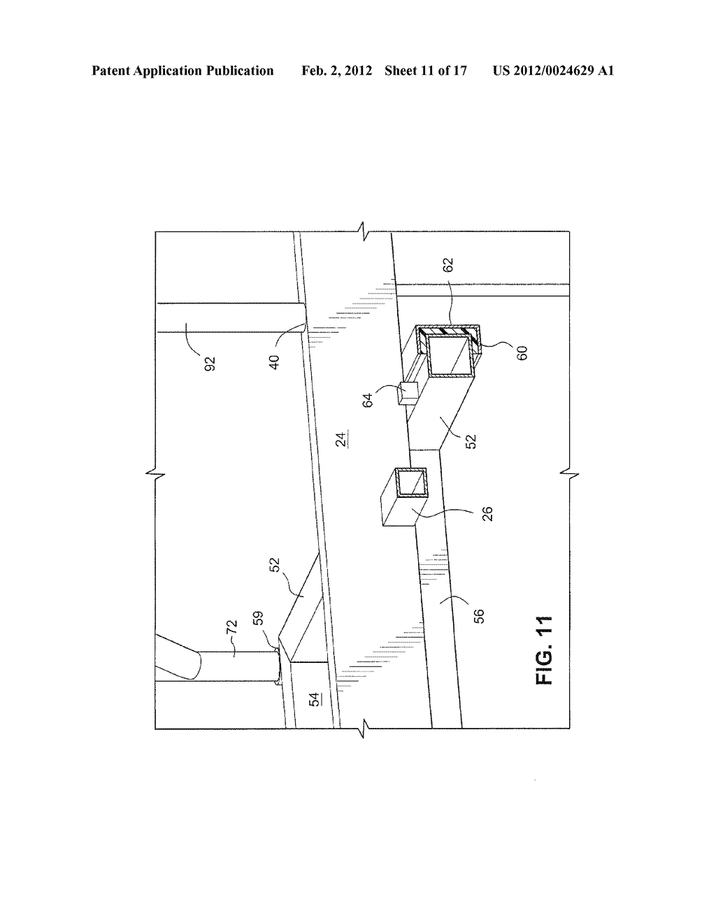 MOBILE SCAFFOLDING UNITS WITH EXTENDIBLE GANTRY PLATFORM AND METHODS OF     USING SAME - diagram, schematic, and image 12