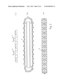 CONVEYOR DEVICE, CONVEYOR CHAIN AS WELL AS CHAIN LINK diagram and image