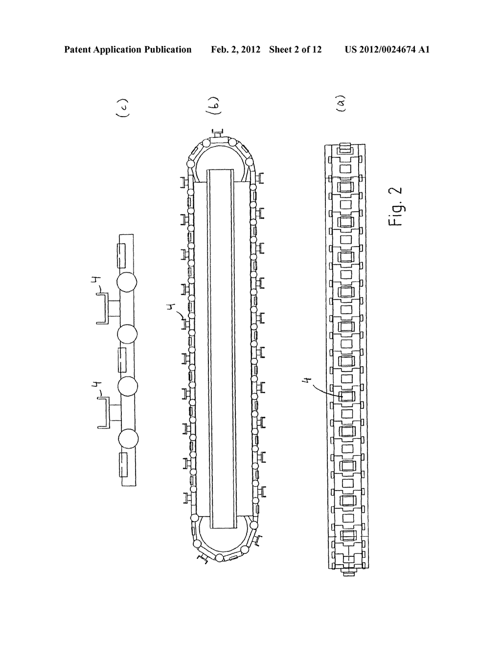 CONVEYOR DEVICE, CONVEYOR CHAIN AS WELL AS CHAIN LINK - diagram, schematic, and image 03
