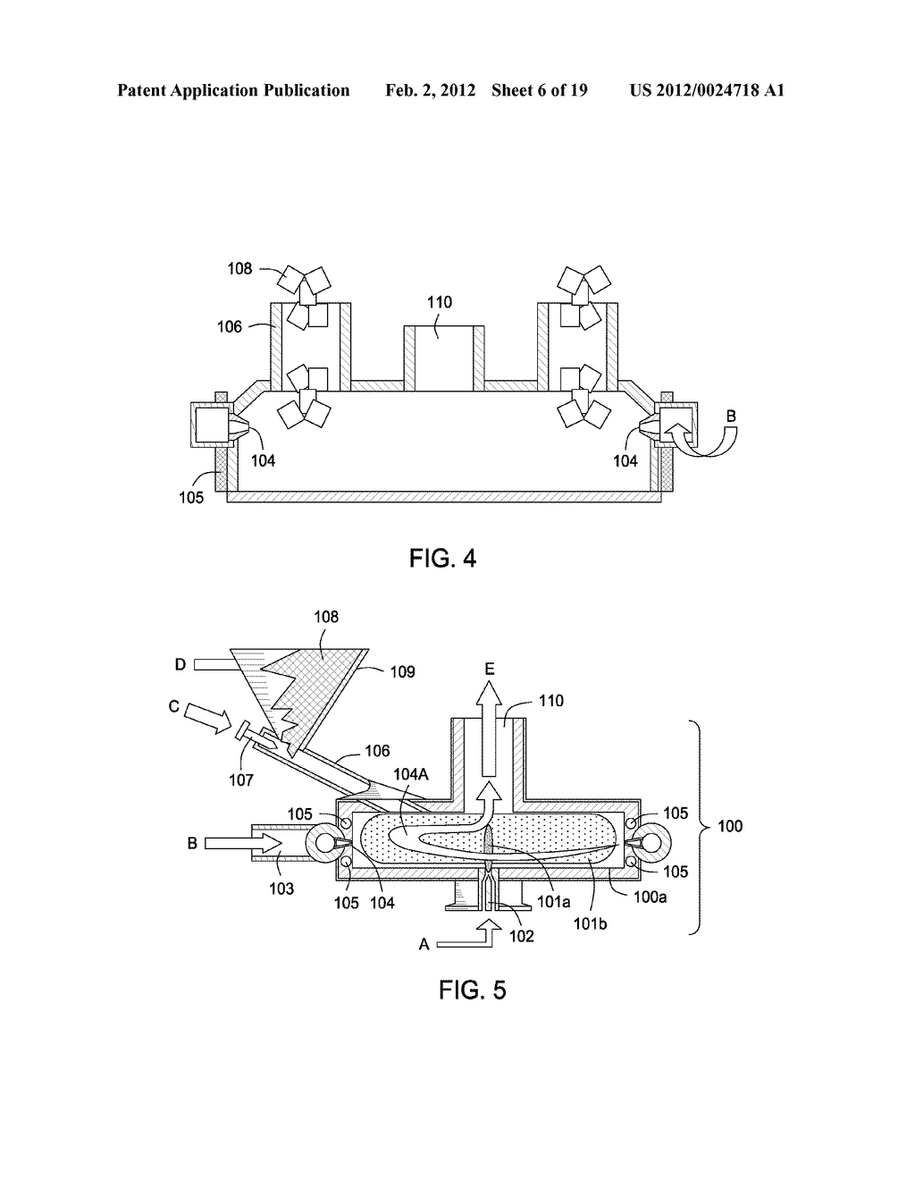 METHOD FOR TREATING A SUBSTANCE WITH WAVE ENERGY FROM PLASMA AND AN     ELECTRICAL ARC - diagram, schematic, and image 07